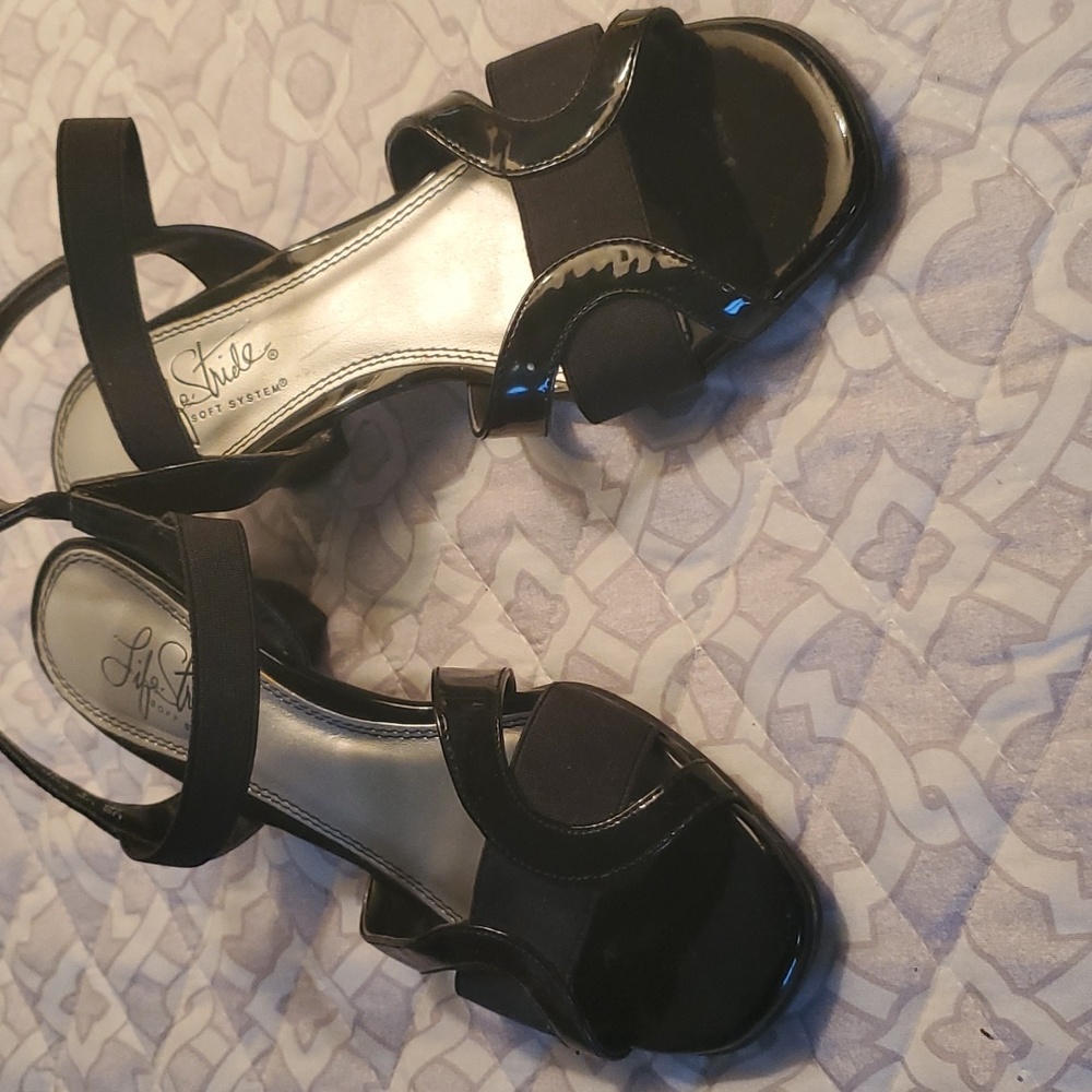 Black heels